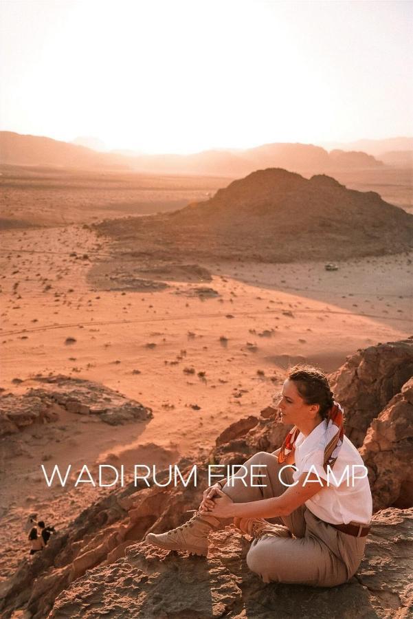 Wadi Rum Fire Camp Ξενοδοχείο Εξωτερικό φωτογραφία