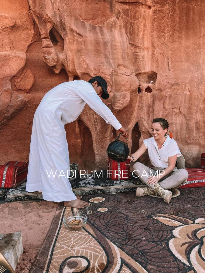 Wadi Rum Fire Camp Ξενοδοχείο Εξωτερικό φωτογραφία