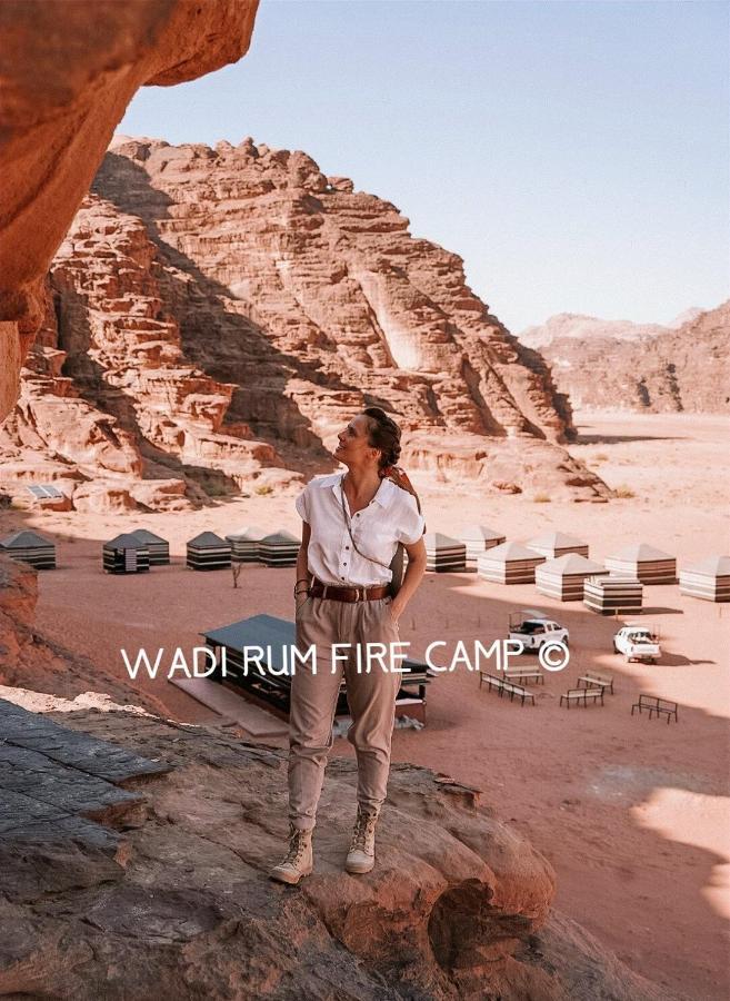 Wadi Rum Fire Camp Ξενοδοχείο Εξωτερικό φωτογραφία