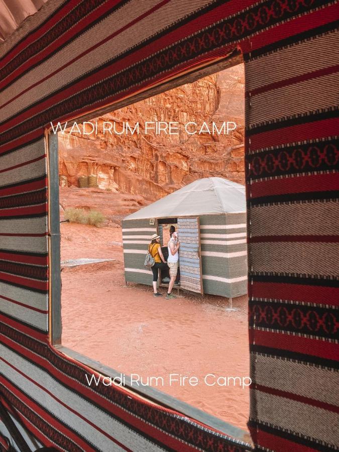 Wadi Rum Fire Camp Ξενοδοχείο Εξωτερικό φωτογραφία